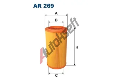 FILTRON Vzduchov filtr FI AR269, AR 269