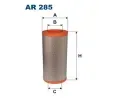 Vzduchov filtr FILTRON ‐ FI AR285