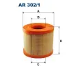 Vzduchov filtr FILTRON ‐ FI AR302/1