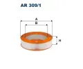 Vzduchov filtr FILTRON ‐ FI AR309/1
