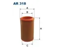 Vzduchov filtr FILTRON ‐ FI AR318