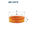 Vzduchov filtr FILTRON ‐ FI AR347/2