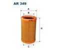 Vzduchov filtr FILTRON ‐ FI AR349