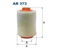 Vzduchov filtr FILTRON ‐ FI AR373