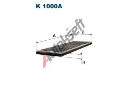 FILTRON Filtr - vzduch v interiru FI K1000A, K 1000A