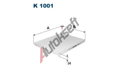 FILTRON Filtr - vzduch v interiru FI K1001, K 1001