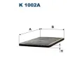 FILTRON Filtr - vzduch v interiru ‐ FI K1002A