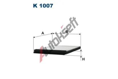 FILTRON Filtr - vzduch v interiru FI K1007, K 1007