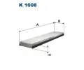 FILTRON Filtr - vzduch v interiru ‐ FI K1008