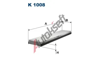 FILTRON Filtr - vzduch v interiru FI K1008, K 1008