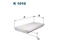 FILTRON Filtr - vzduch v interiru ‐ FI K1010