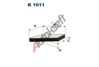 FILTRON Filtr - vzduch v interiru FI K1011, K 1011