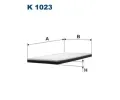 Filtr vzduchu v interiru FILTRON ‐ FI K1023