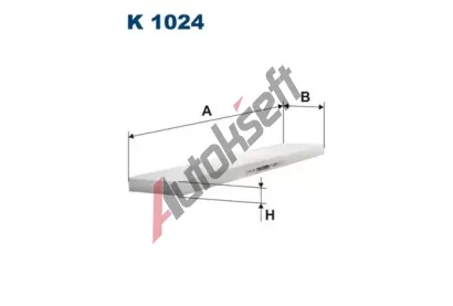 FILTRON Filtr - vzduch v interiru FI K1024, K 1024