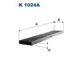 Filtr vzduchu v interiru FILTRON ‐ FI K1024A