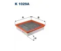 Filtr vzduchu v interiru FILTRON ‐ FI K1029A