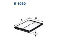 Filtr vzduchu v interiéru FILTRON ‐ FI K1030 Filtr vzduchu v interiéru FILTRON ‐ FI K1030