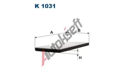 FILTRON Filtr - vzduch v interiru FI K1031, K 1031