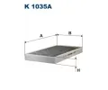 FILTRON Filtr - vzduch v interiru ‐ FI K1035A