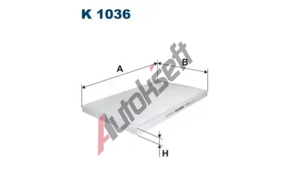 FILTRON Filtr - vzduch v interiru FI K1036, K 1036