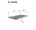 Filtr vzduchu v interiru FILTRON ‐ FI K1036A