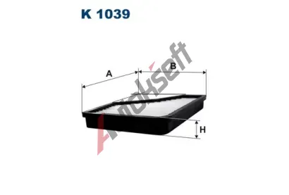 FILTRON Filtr - vzduch v interiéru FI K1039, K 1039  FILTRON Filtr - vzduch v interiéru FI K1039, K 1039