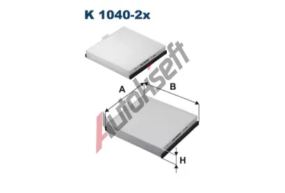 FILTRON Filtr - vzduch v interiru FI K1040-2X, K 1040-2x