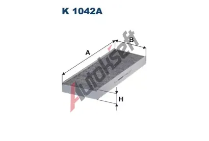 FILTRON Filtr - vzduch v interiru FI K1042A, K 1042A