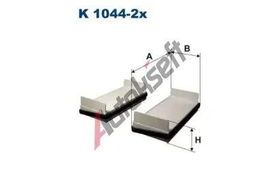 FILTRON Filtr - vzduch v interiru FI K1044-2X, K 1044-2x