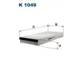Filtr vzduchu v interiru FILTRON ‐ FI K1049