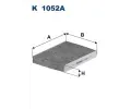 Filtr vzduchu v interiéru FILTRON ‐ FI K1052A Filtr vzduchu v interiéru FILTRON ‐ FI K1052A