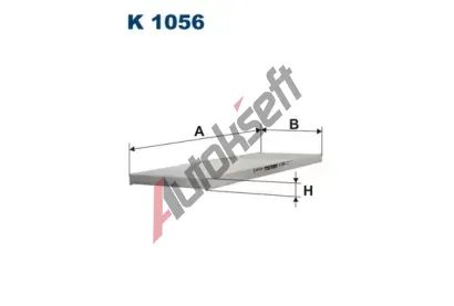 FILTRON Filtr - vzduch v interiru FI K1056, K 1056