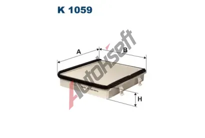FILTRON Filtr - vzduch v interiéru FI K1059, K 1059  FILTRON Filtr - vzduch v interiéru FI K1059, K 1059