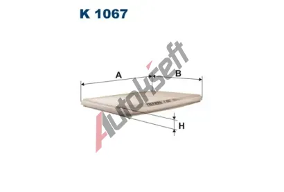 FILTRON Filtr - vzduch v interiru FI K1067, K 1067