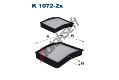 FILTRON Filtr - vzduch v interiru FI K1072-2X, K 1072-2x