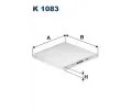 Filtr vzduchu v interiéru FILTRON ‐ FI K1083 Filtr vzduchu v interiéru FILTRON ‐ FI K1083