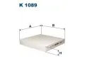 Filtr vzduchu v interiéru FILTRON ‐ FI K1089 Filtr vzduchu v interiéru FILTRON ‐ FI K1089