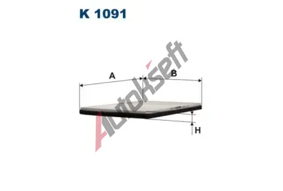 FILTRON Filtr - vzduch v interiru FI K1091, K 1091