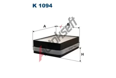 FILTRON Filtr - vzduch v interiru FI K1094, K 1094