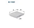 Filtr vzduchu v interiru FILTRON ‐ FI K1101