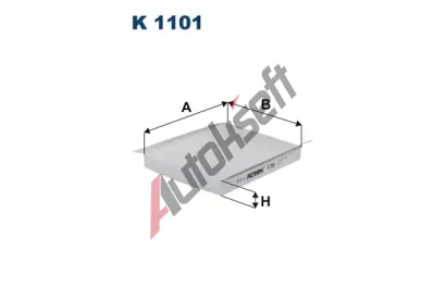 FILTRON Filtr - vzduch v interiru FI K1101, K 1101