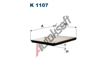 FILTRON Filtr - vzduch v interiru FI K1107, K 1107