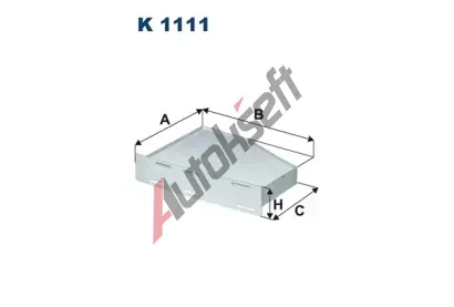 FILTRON Filtr - vzduch v interiru FI K1111, K 1111