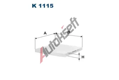 FILTRON Filtr - vzduch v interiru FI K1115, K 1115