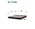 Filtr vzduchu v interiru FILTRON ‐ FI K1115A