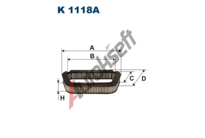 FILTRON Filtr - vzduch v interiru FI K1118A, K 1118A