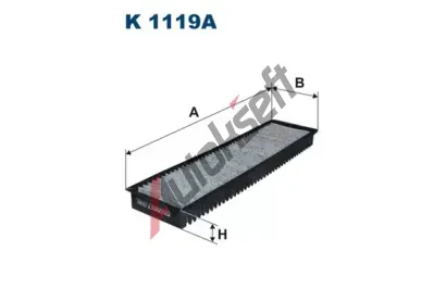 FILTRON Filtr - vzduch v interiru FI K1119A, K 1119A