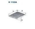 Filtr vzduchu v interiru FILTRON ‐ FI K1122A