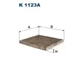FILTRON Filtr - vzduch v interiru ‐ FI K1123A