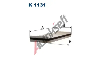 FILTRON Filtr - vzduch v interiru FI K1131, K 1131